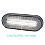 FARO DELIMITADOR CON RETRORREFLECTOR INCORPORADO BLANCO FRIO