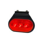 SOPORTE FLEXIBLE SIMPLE C/FARO 1033E 3 LEDS 12/24 BIB.ROJO