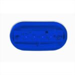 FARO ELECTR.OVAL  4 LED (12/24)  AZUL