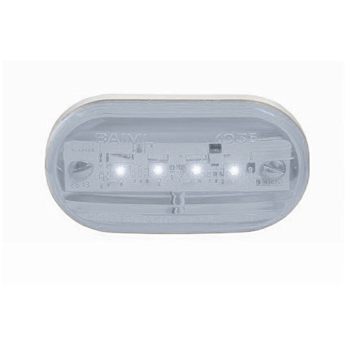 FARO ELECTR.OVAL  4 LED (12/24) CRISTAL