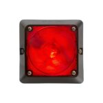 FARO CUADRADO  ROJO UNIP.