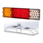 FARO TRAS.ELECTR.24V TIPO M.BENZ C/SALIDA CABLE IZQ.