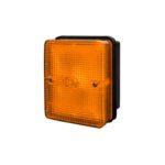 FARO TRASERO RECTANGULAR C/ VENTANA  AMBAR