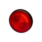 FARO REDONDO C/RETRORR. UNIP.  ROJO