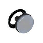 FARO REDONDO MEDIANO C/ARO FLEX. UNIP.  CRISTAL