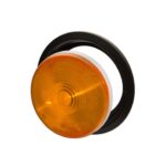 FARO REDONDO TRASERO DE Ø4 ´´  C/ ARO FLEX.  AMBAR UNIP.