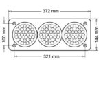 MARCO TRAS. 3 FAROS 3000E (CR-RO-AM) - Imagen 2