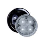 FARO ELECTR.RED. DIAM. 2 ´´ C/ 4 LED (12/24) CRISTAL