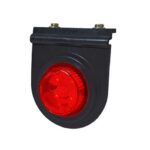 SOPORTE FLEX. C/ FARO ELECTR.RED. 4 LED 12/24 ROJO