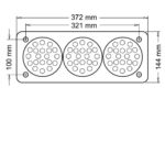 MARCO TRAS. 3 FAROS 3100E (CR-RO-AM) - Imagen 2