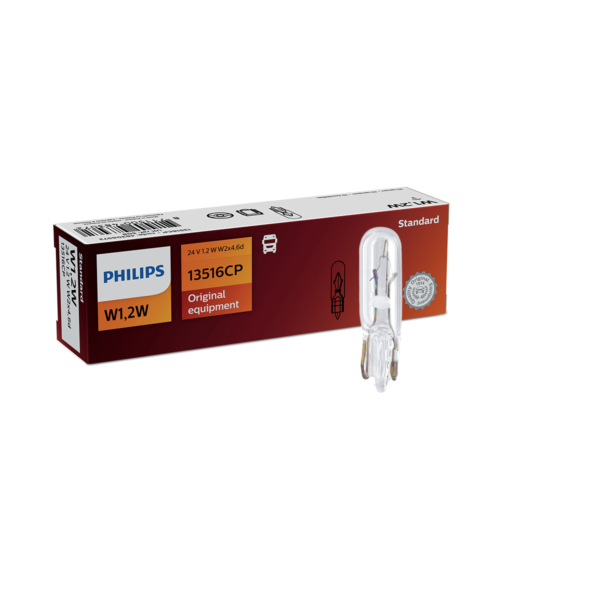 LAMPARA PHILIPS SEÑALIZACION W1,2W 13516 24V