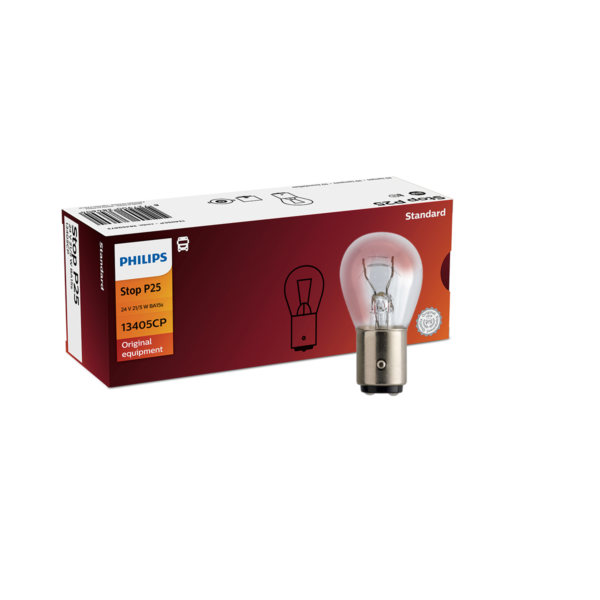 LAMPARA PHILIPS P21/5W 1176 BA15D 24V 2P P/P