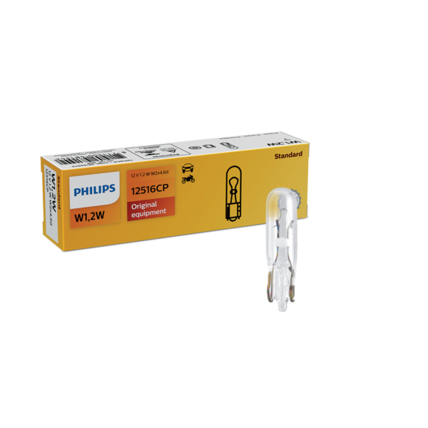 LAMPARA PHILIPS SEÑALIZACION W1,2W 12516 12V