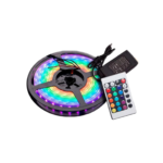 ROLLO DE LED MULTICOLOR CON ADAPTADOR Y CONTROL REMOTO