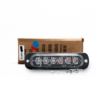 FARO DE LED 12V 6 LED CHAT P/PARRILLA C/LUZ AZ/RO DEST.