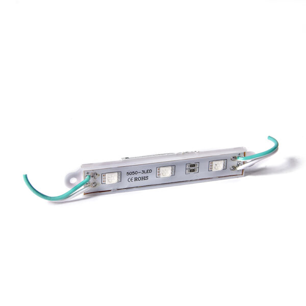 TABLA RIGIDA 3 LED 5050 SMD VERDE 24V
