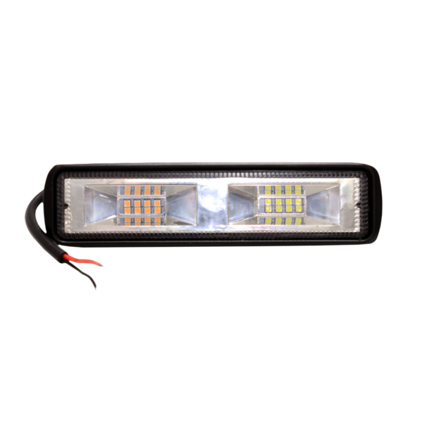 FARO DE LED RECTANGULAR - MICRO CHIP 18 LED CADA LADO