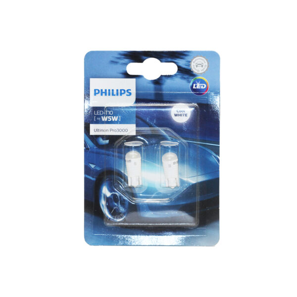 LAMPARA LED SEÑALIZACION (blister x2) T10 LED WHITE