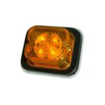 FARO UNIV. ELECT. C/ 4 LED 12/24  AMBAR