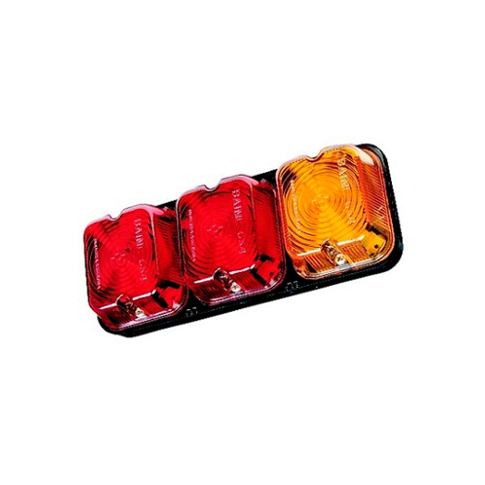 JUEGO DE FAROS TRASEROS UNIV. TRIPLE (RO-RO-AM)