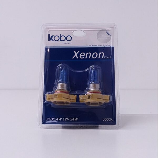 LAMPARA BLUE VISION H16 PSX24W XENON BLUE X2