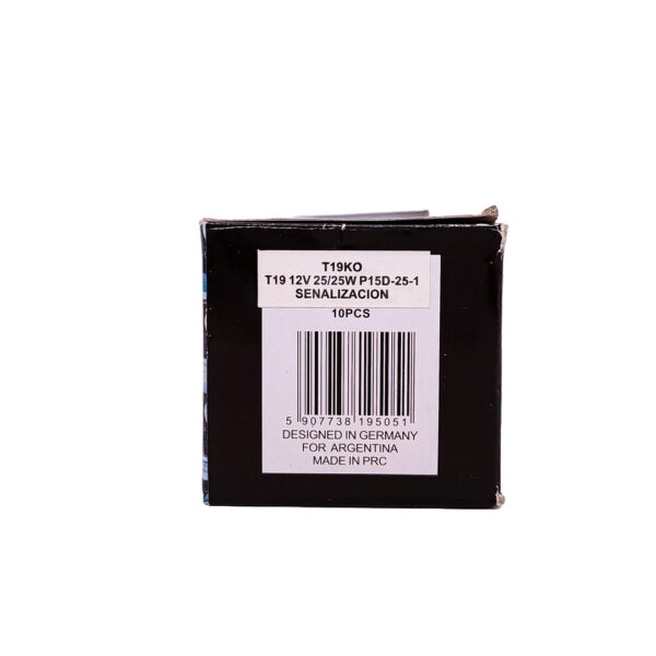 LAMPARA KOBO T19 12V 25/25W P15D-25-1 BLANCA
