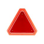 REFLECTOR TRIANGULAR C/ REFLECTOR 900R  ROJO