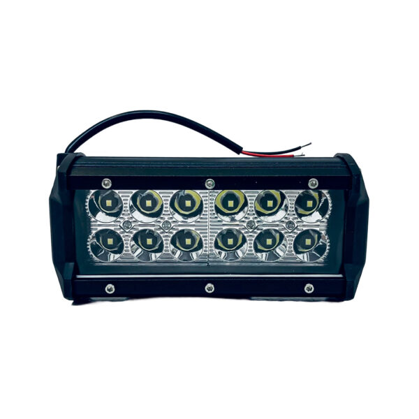 BARRA DE 12 LED 36 W - EPISTAR (16,6 CM ALUM.C/LUZ SPOT)