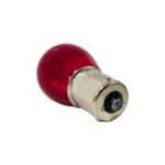LAMPARA P21W 12V 21W 1 POLO PATA EN V ROJA BAU15S E8 3H2 - Imagen 2