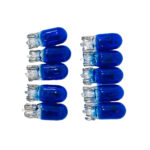 LAMPARA LED 2821 COMUN - AZUL 12V