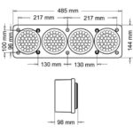 CONJ. ARMADO C/ 4 FAROS ART. 3000E DER - Imagen 2