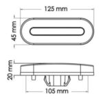 FARO DELIMITADOR CON RETRORREFLECTOR INCORPORADO BLANCO FRIO - Imagen 2