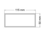 REFLECTOR RECTANG.  CRISTAL - Imagen 2