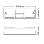 LENTE SCANIA MOD. P93-112-113 C/ VENTANA - Imagen 2