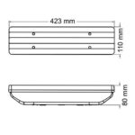 FARO TRAS.ELECTR.12V TIPO M.BENZ C/SALIDA CABLE DER. - Imagen 2