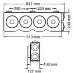 CONJ. ARMADO  4 FAROS ART. 1830 IZQ - Imagen 2