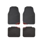 JGO. CUBREALFOMBRA GOMA PVC 4 PIEZAS