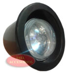 JUEGO DE FAROS IODO C/CARCAZA P/EMBUTIR CRISTAL