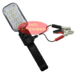 PORTATIL CON PINZAS PARA BATERIA 16 LEDS SMD CON IMAN 12V