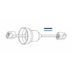 CHICOTE UNIP. C/ CAPUCHON SERIE 1800