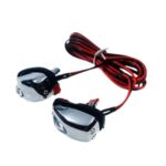 SAPITO CON LUZ AZUL CROMADO DOBLE DIFUSO