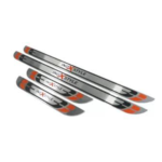 JGO. CUBRE ZOCALO ACERO INOXIDABLE 4 PZAS.