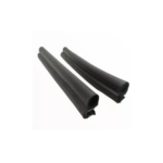 PROTECTOR DE PUERTA DE GOMA BURLETE NEGRO X UNIDAD