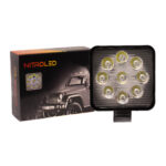FARO LED MINI CUADRADO 27W 12/24V OFF ROAD