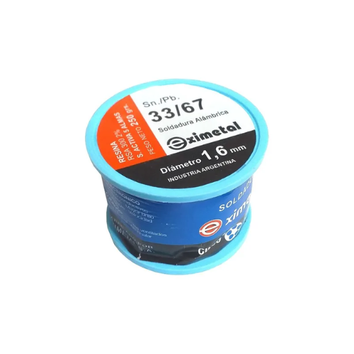 ESTAÑO EN CARRETEL 1/4KG 33/67