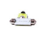 LED TUBULAR SEÑAL.FESTOON LED COB 41MM BLANCO 12V - Imagen 2