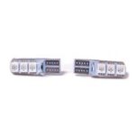 LAMPARA 2821 T10 -W5W - 6 LED 2835 SILICON. CANBUS VERDE - Imagen 2