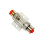 FICHAS AUDIO ZOCALO PORTA FUSIBLES DE POTENCIA, PLATA NIKEL. - Imagen 2