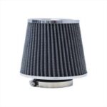 FILTRO DE AIRE CONICO COMPETICION 76MM PLATEADO UNIVERSAL - Imagen 4