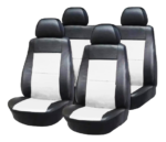 FUNDA CUBREASIENTO ECONOIMICA DE TELA NEGRA C/VARIOS COLORES - Imagen 3